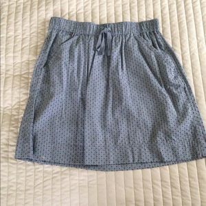 Polka dot Skirt with Pockets