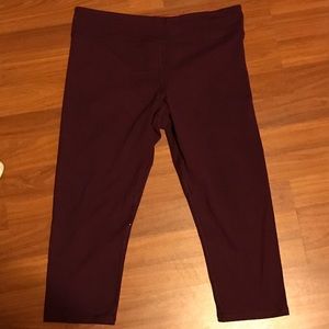 Capri length leggings