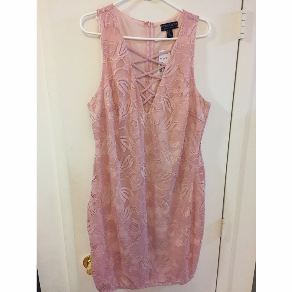 F21 Plus Lace Dress