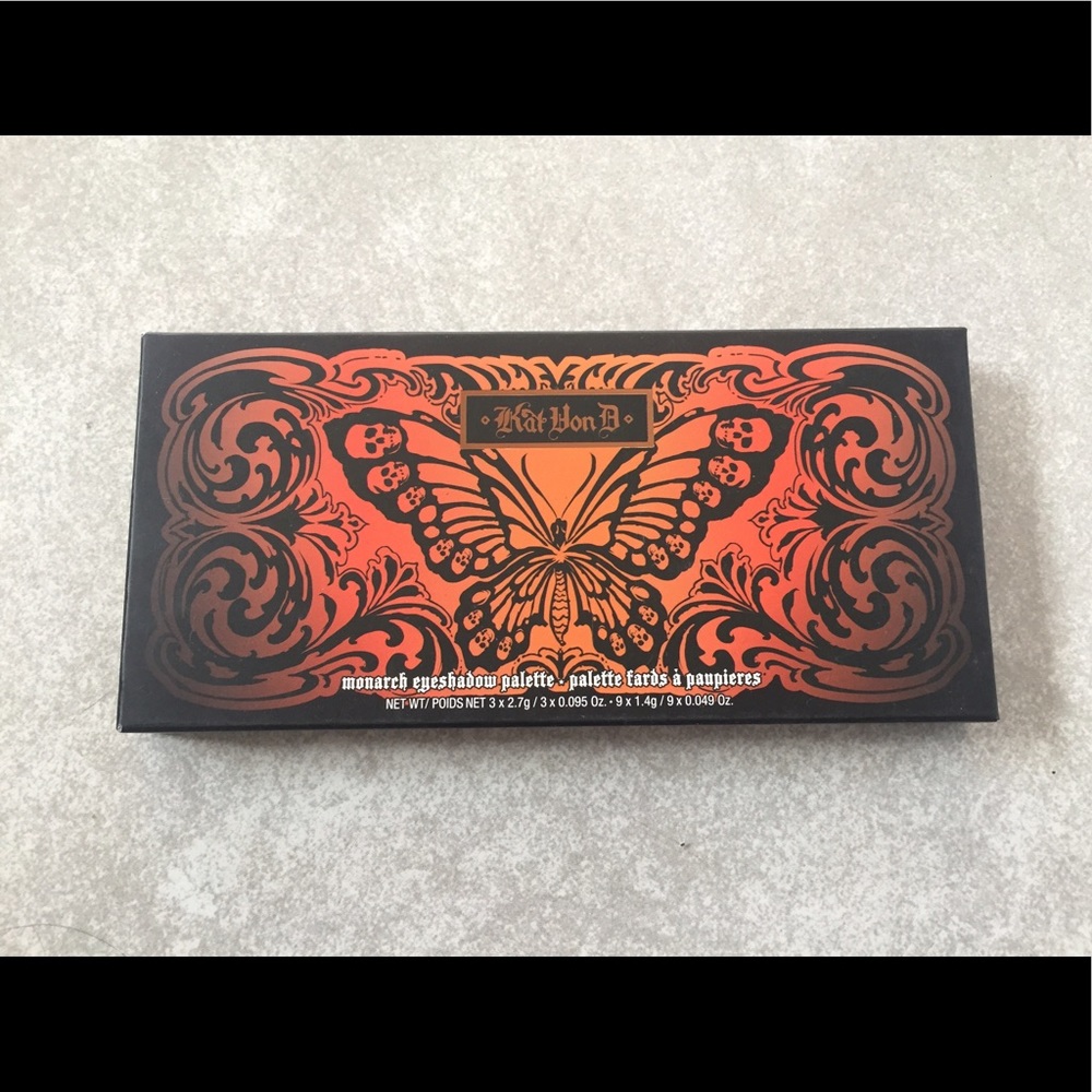 NIB Kat Von D Monarch Eyeshadow Palette