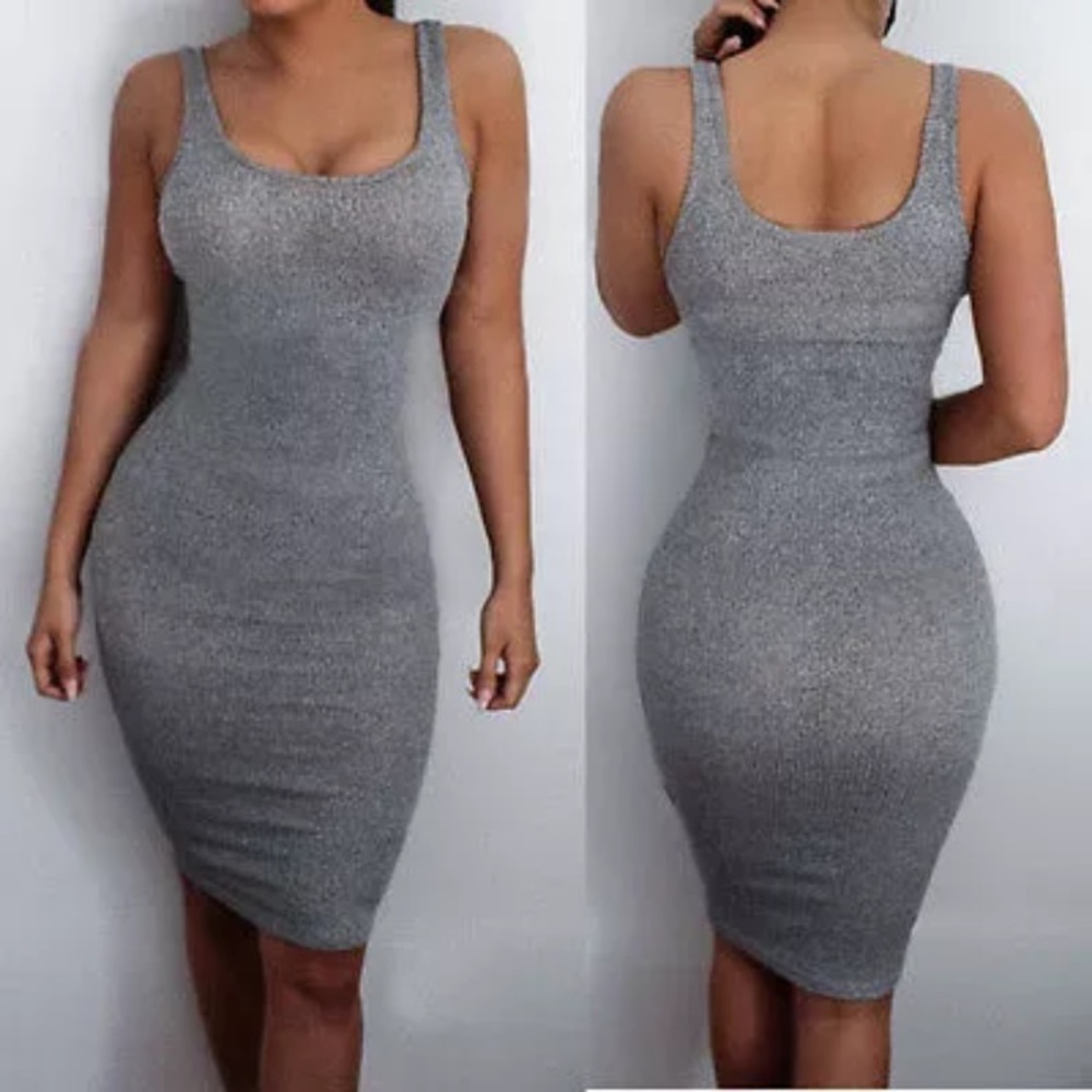 Sexy mini grey dress!!!