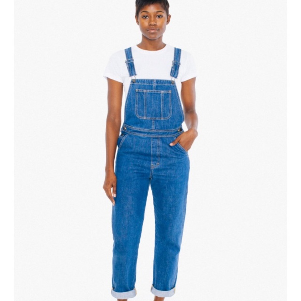 American Apparel Denim Femme Overalls