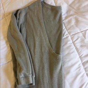 Lulu's super soft open back sweater