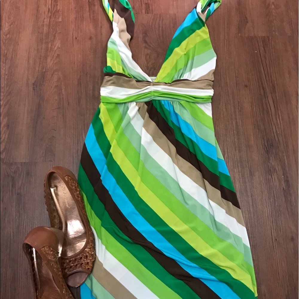 Striped Flowy Dress