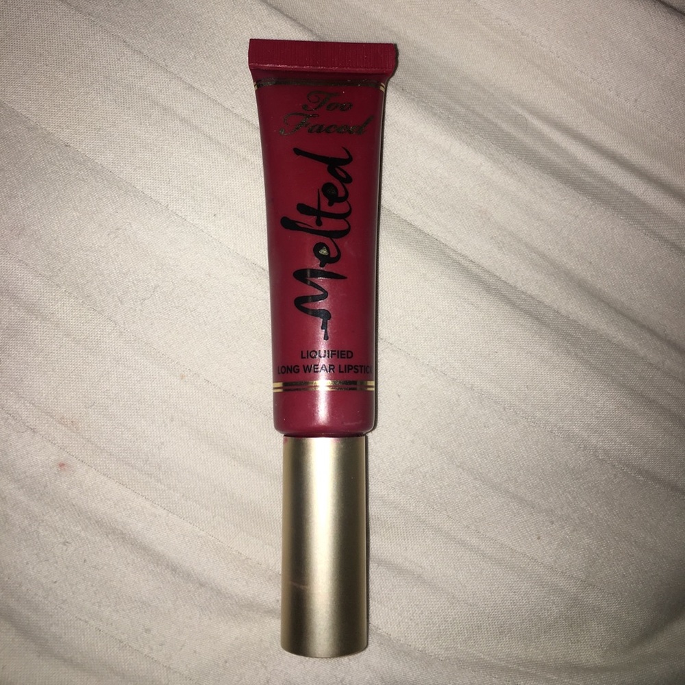 Swatched Too Faced Melted