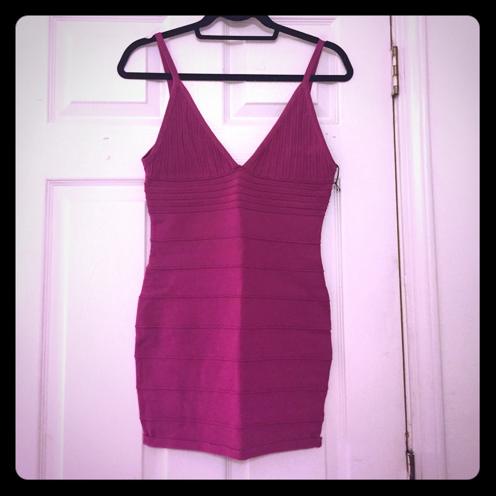 Magenta body-con