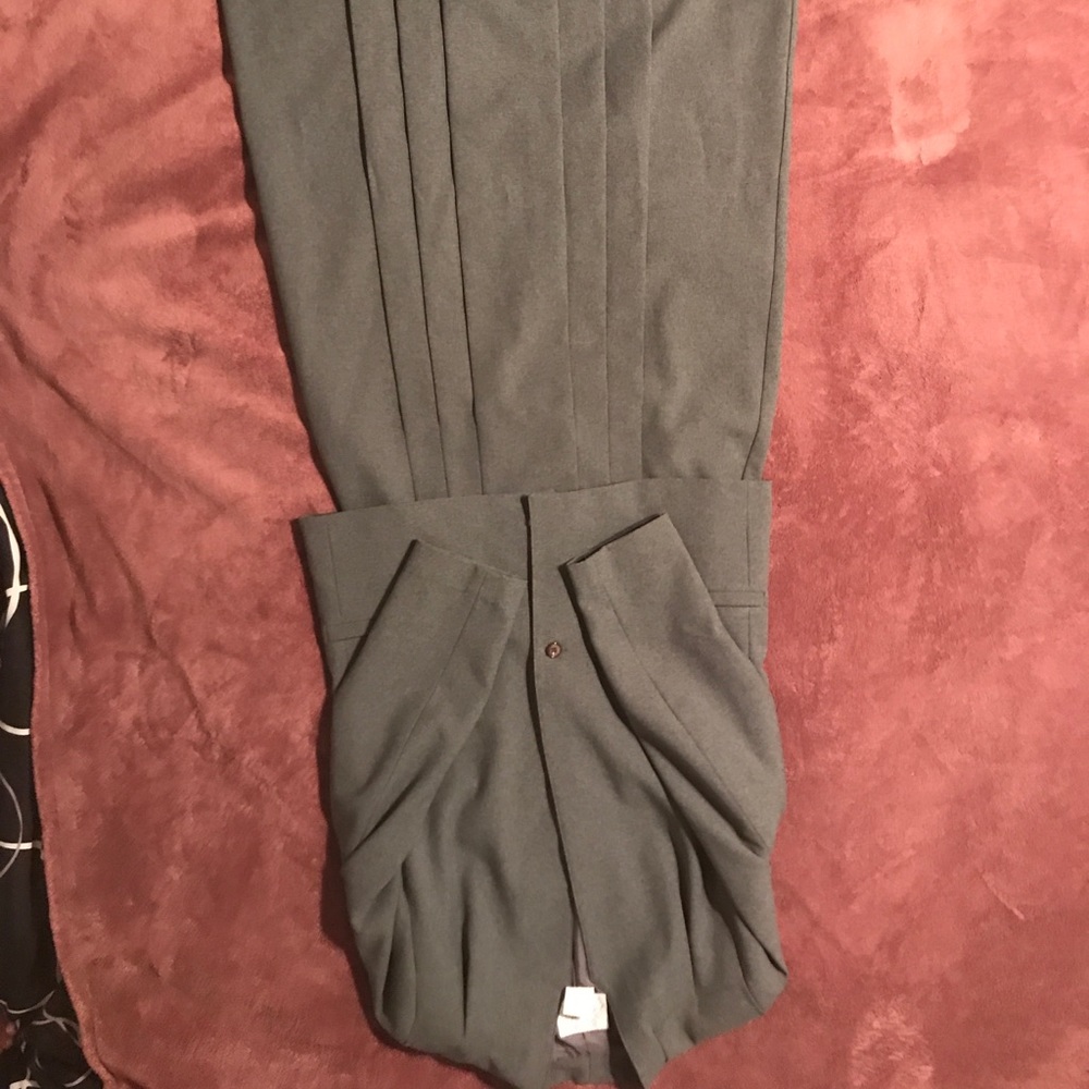 Grey skirt set