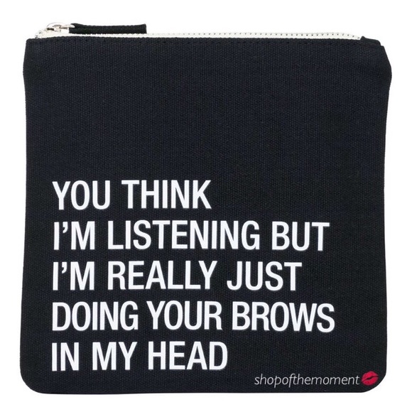 〰🆕 հօՏե թíϲƙ🔥 Doing Your Brows ✦ Makeup Pouch ✦ - Picture 2 of 3