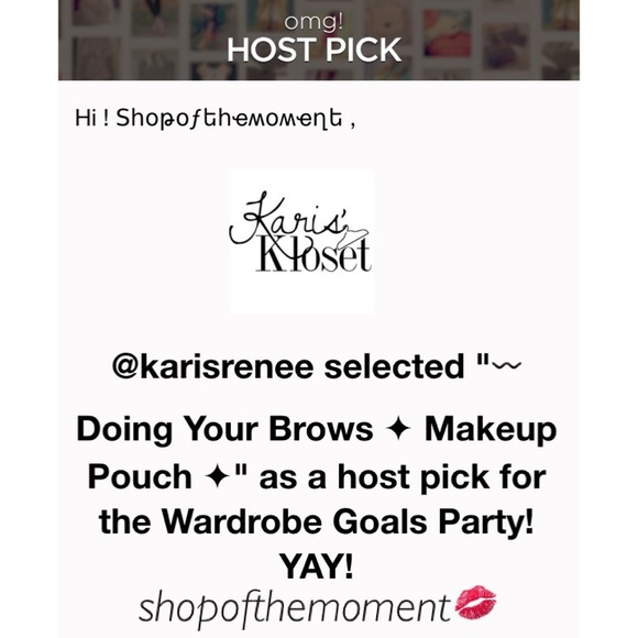 〰🆕 հօՏե թíϲƙ🔥 Doing Your Brows ✦ Makeup Pouch ✦ - Picture 3 of 3