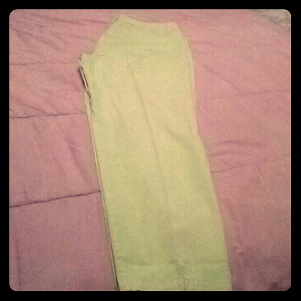 Mango basic Crop Pants NWOT