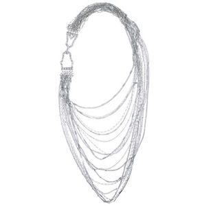 Chloe & Isabel Multi-Strand Chain Bib Necklace