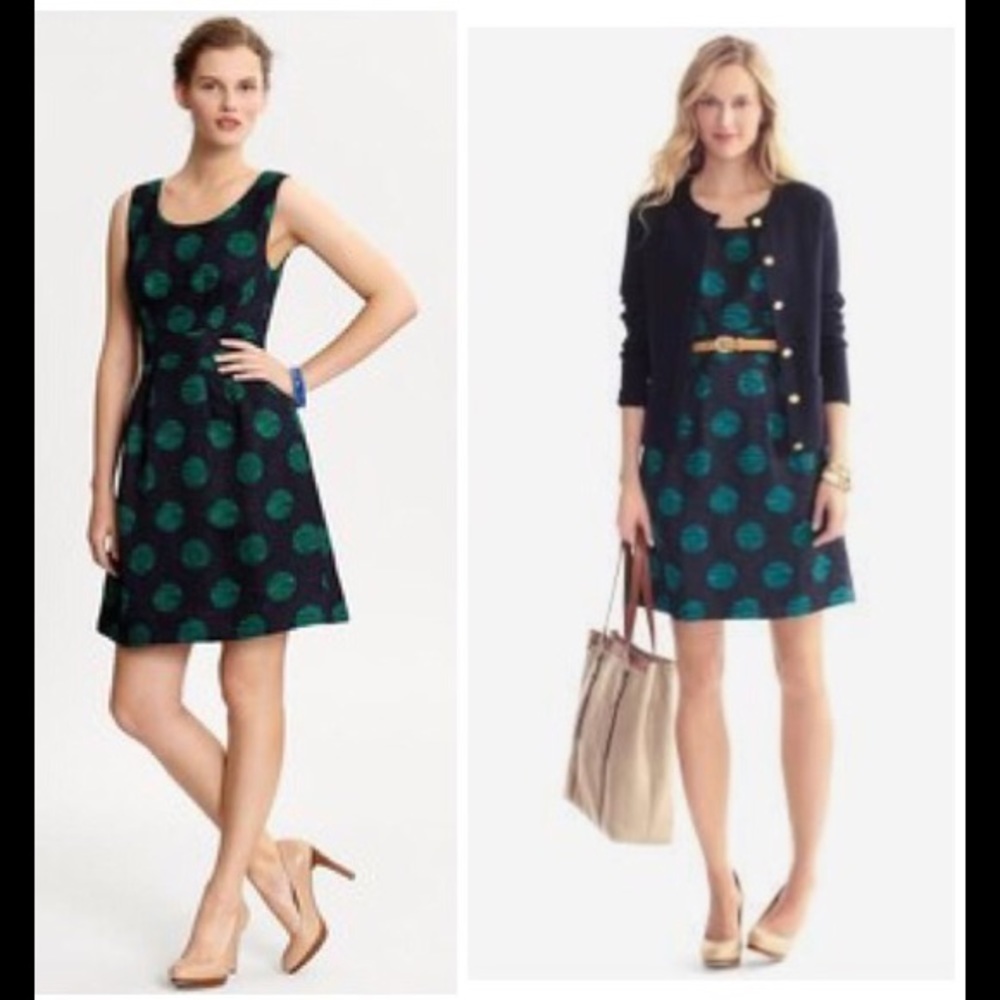 Banana Republic Polka Dot Dress