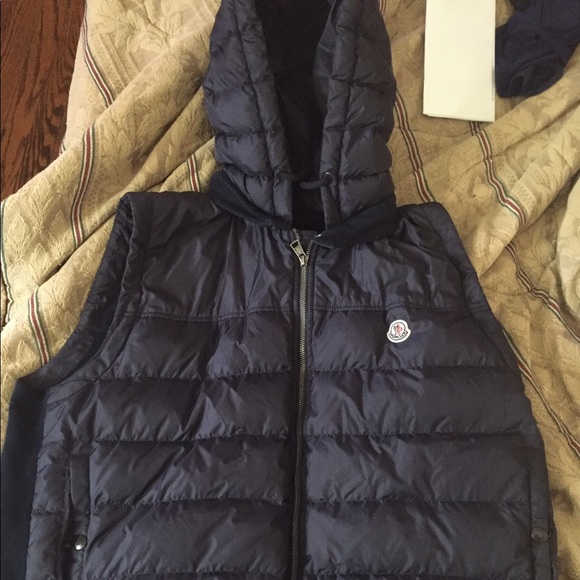 moncler vest hoodie