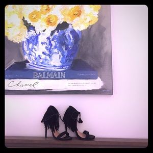 Faux Suede Travis Heel