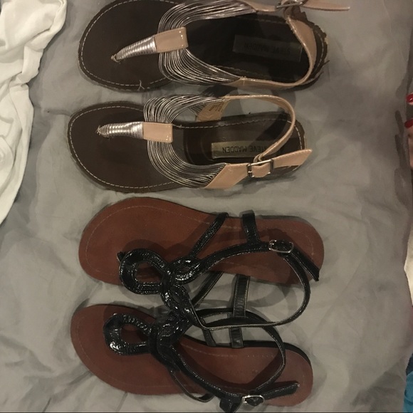 Steve Madden and Kelley and katie sandals - Picture 1 of 3