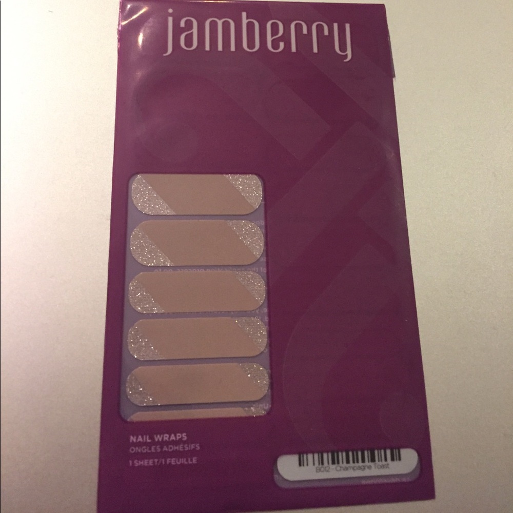 Champagne Toast Jamberry Nail Wraps