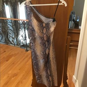 beBe Snake skin print dress