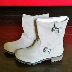 H&M Suede ankle boots - Taupe - size 6