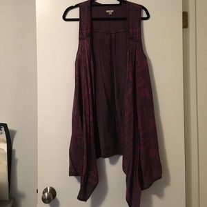 Urban Outfitters Boho Sleeveless Cardigan