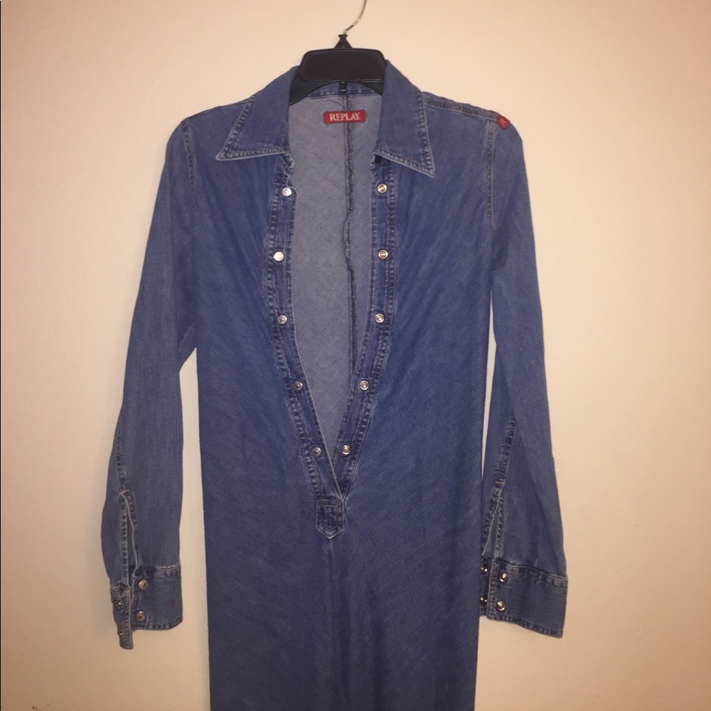 Replay jean denim dress