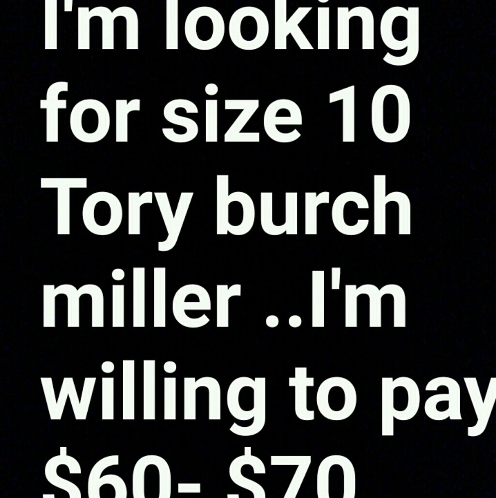 Tory burch miller..