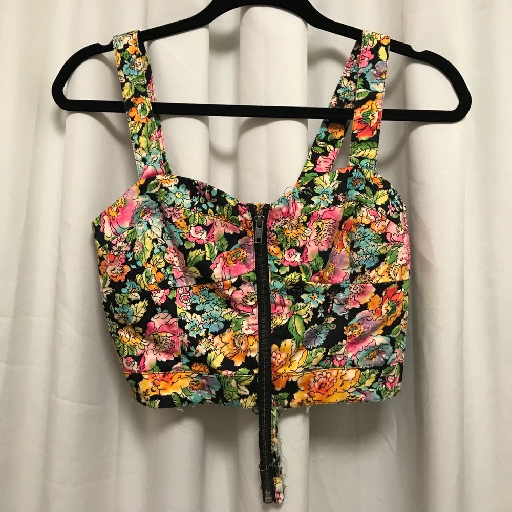 Floral Crop Top