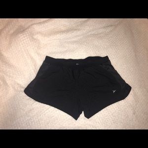 Black jogging shorts
