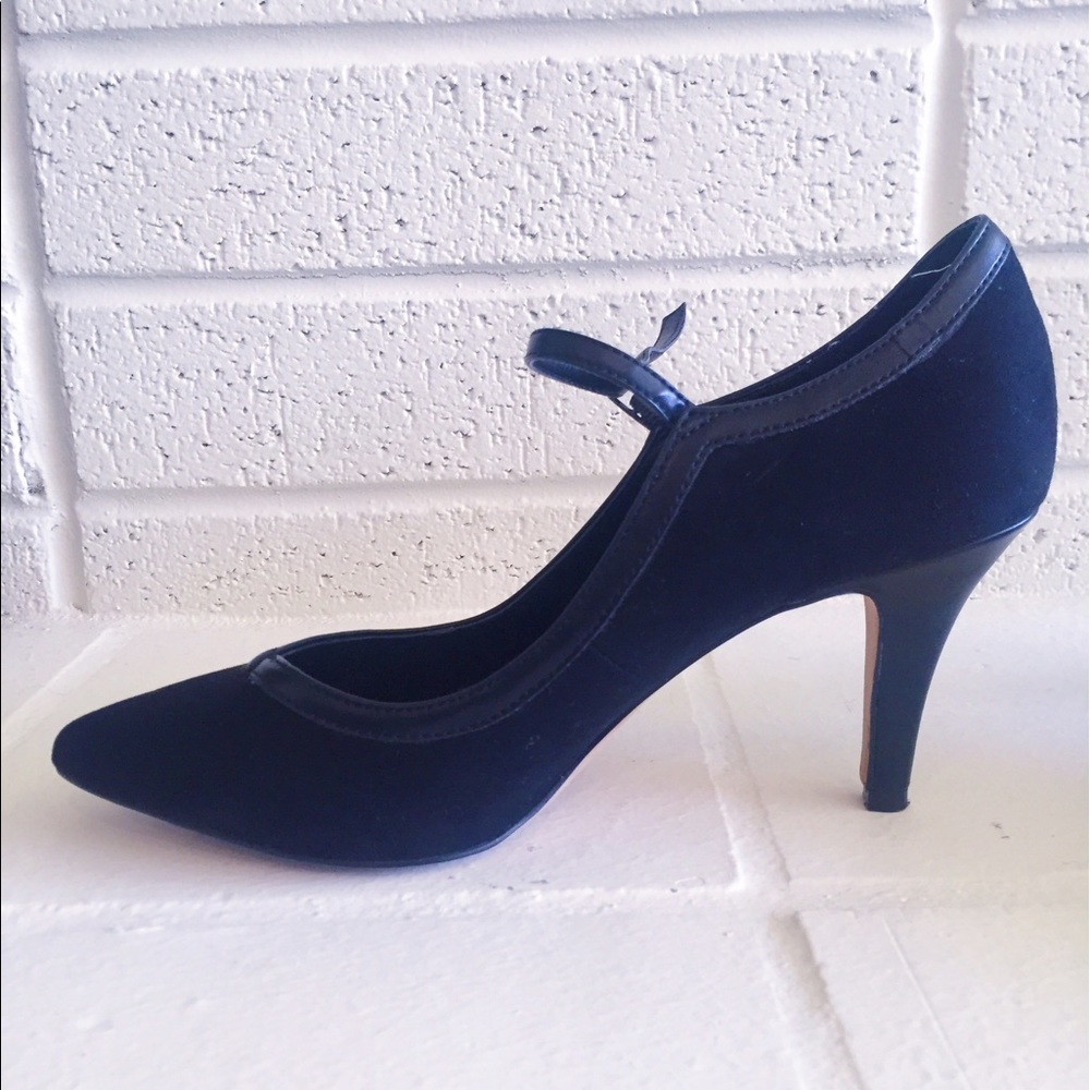 Kelly & Katie Black T Strap Heel