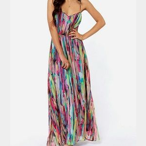 BB Dakota Watercolor Dress