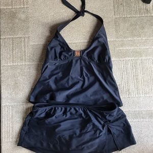 Tankini with skirted bottom