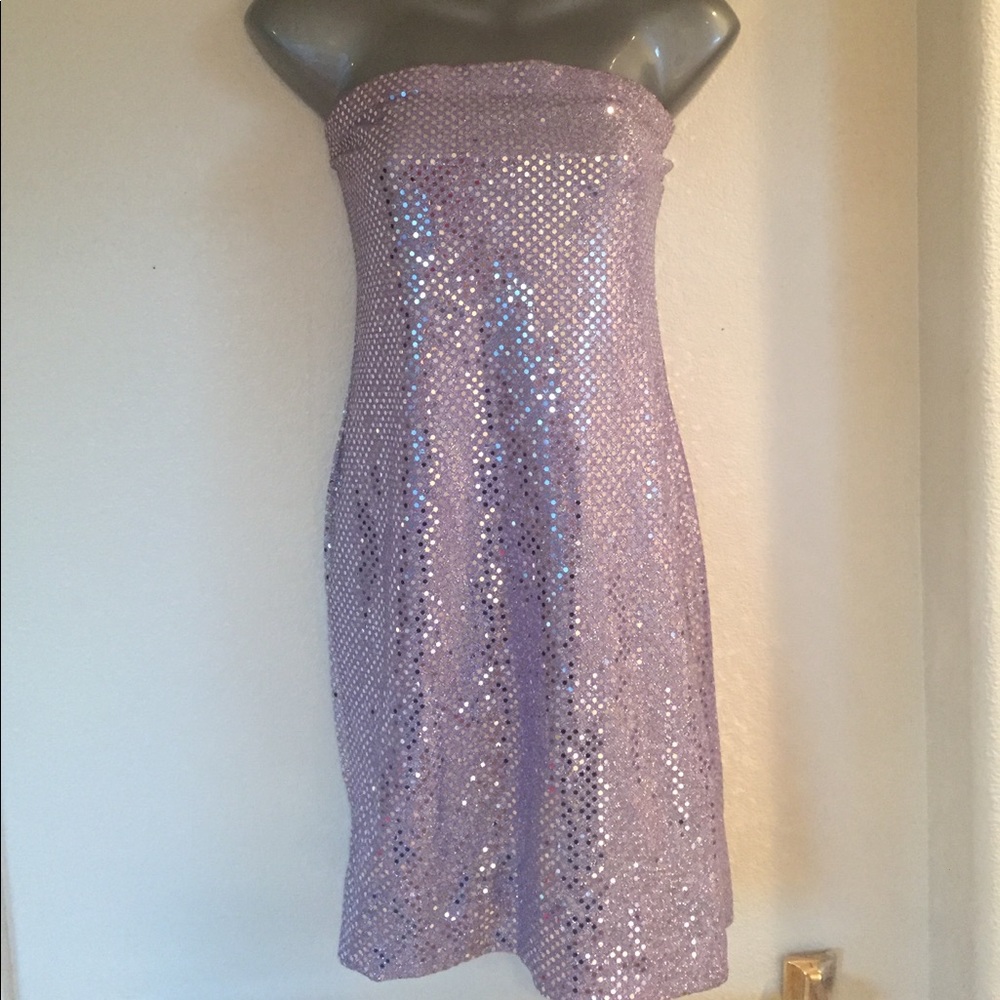 FOREVER 21 GLITTER PARTY DRESS