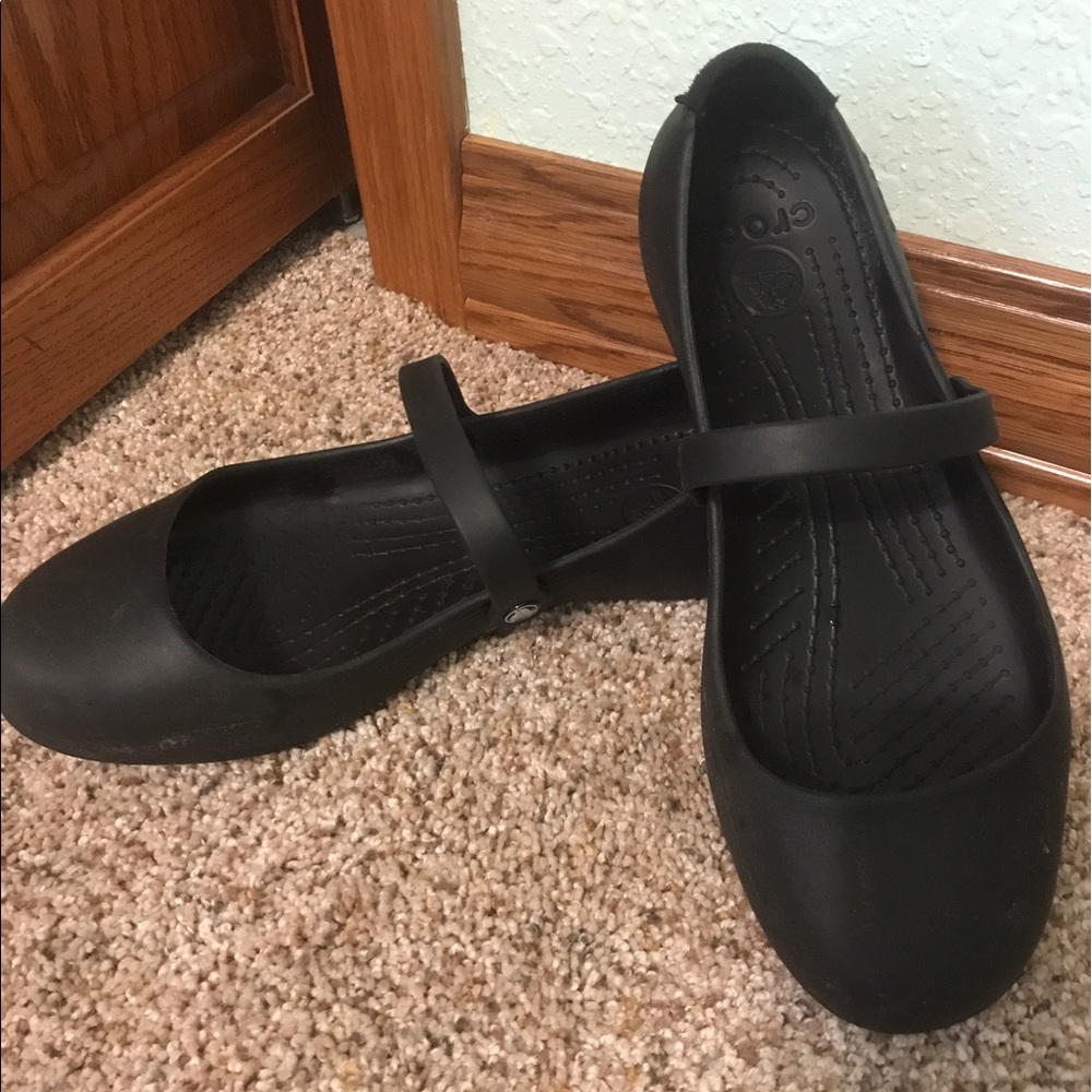 Crocs Women's Alice Work Flats, Size 8