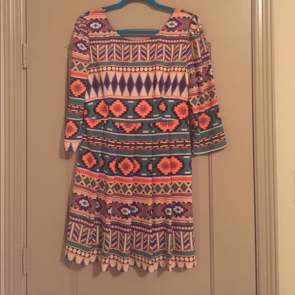 Tribal Print Dress