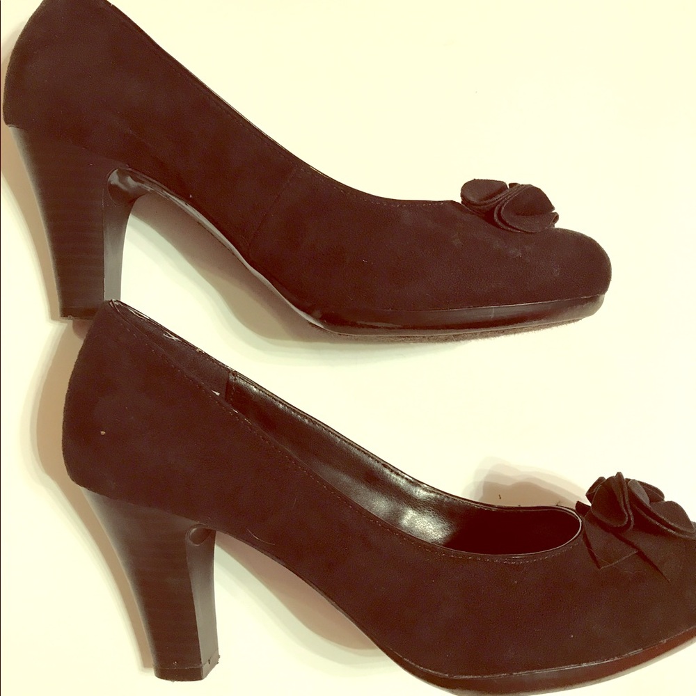 Black high heels