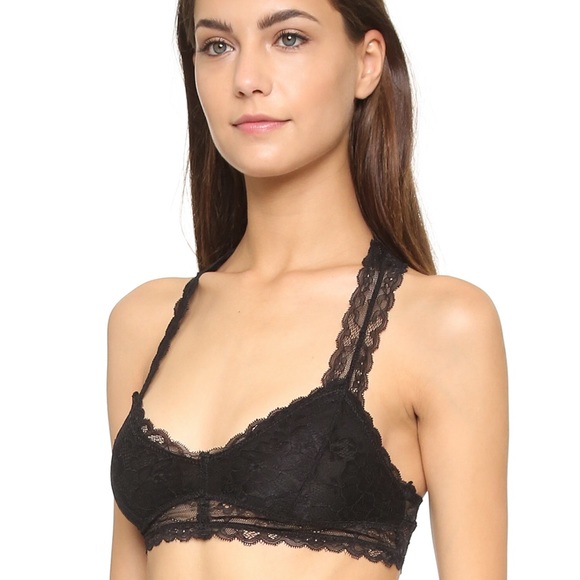 Honeydew Intimates Black Lace Carli Bralette - Picture 2 of 4