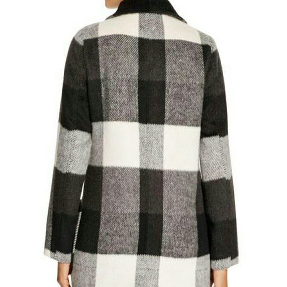 Last One! NWT Louise Paris Plaid Coat XS - Picture 4 of 8