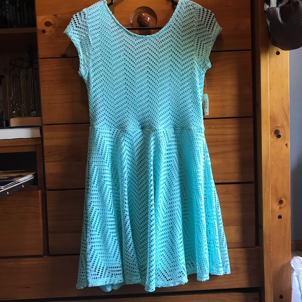 Aeropostale aqua dress