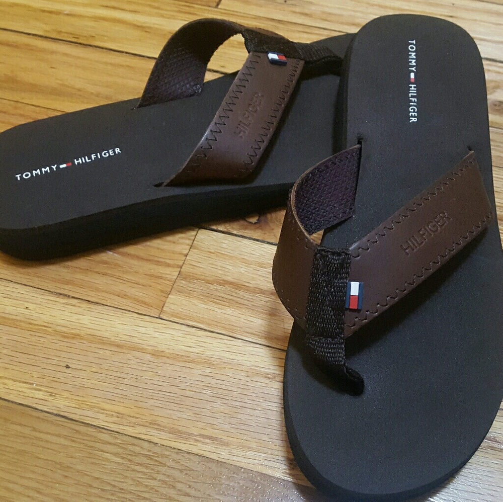 Tommy Hilfiger flip flops