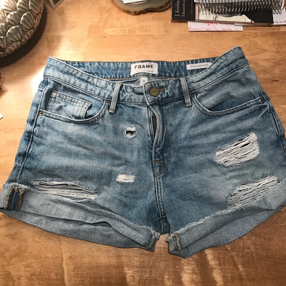 Le Grand Garçon Short by Frame Denim 26