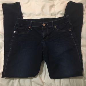 Dark blue skinny jeans