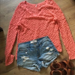 Distressed Hollister Shorts