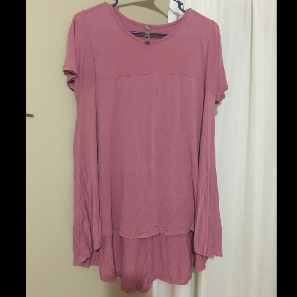 Pink blouse