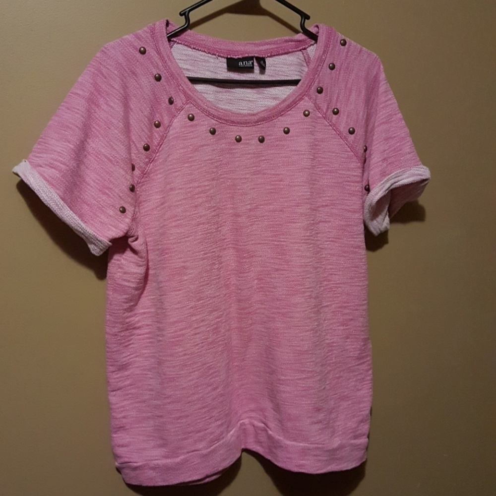 🌹a.n.a Pink Sweater Tee🌹