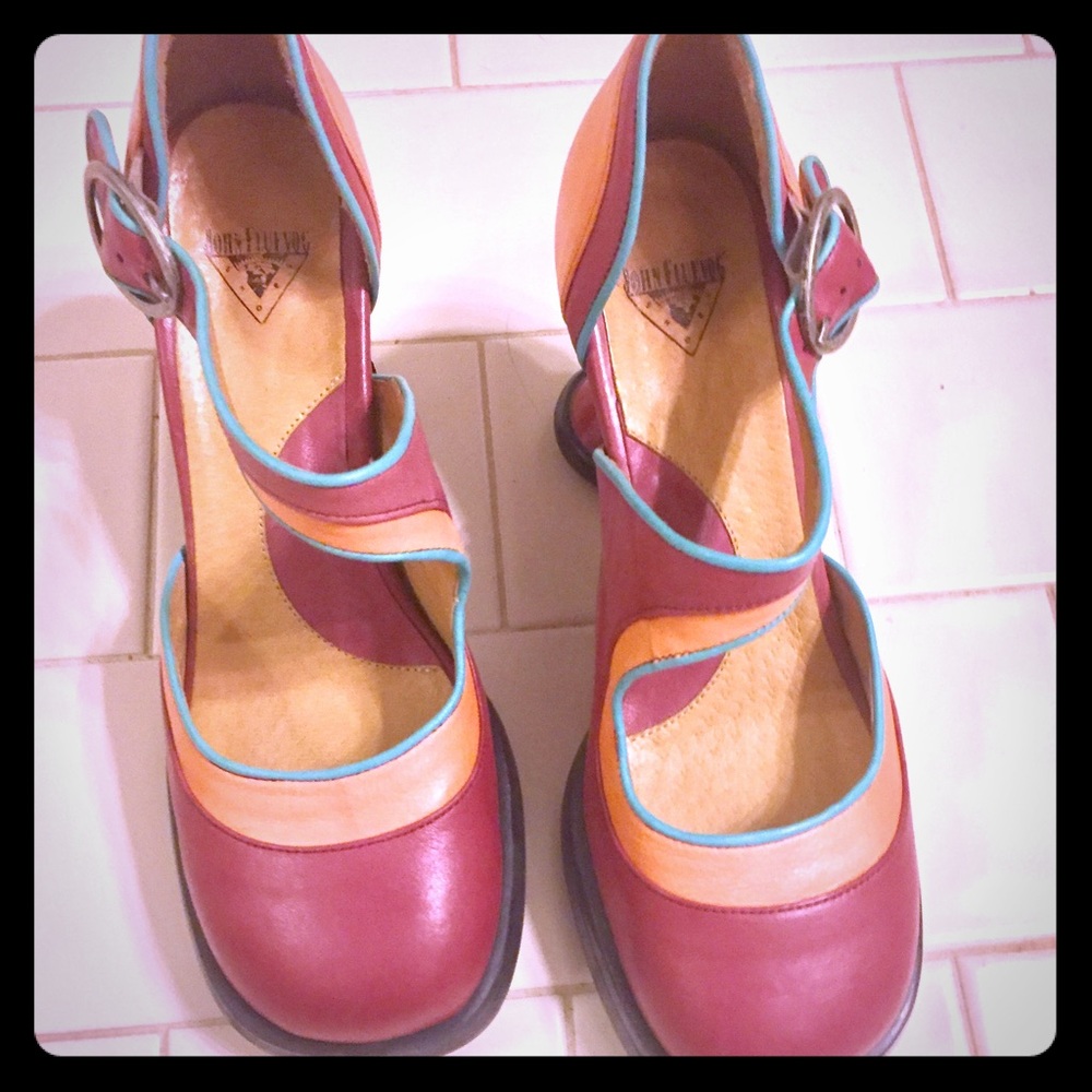 JOHN FLUEVOG HEELS LIKE NEW! ❤️
