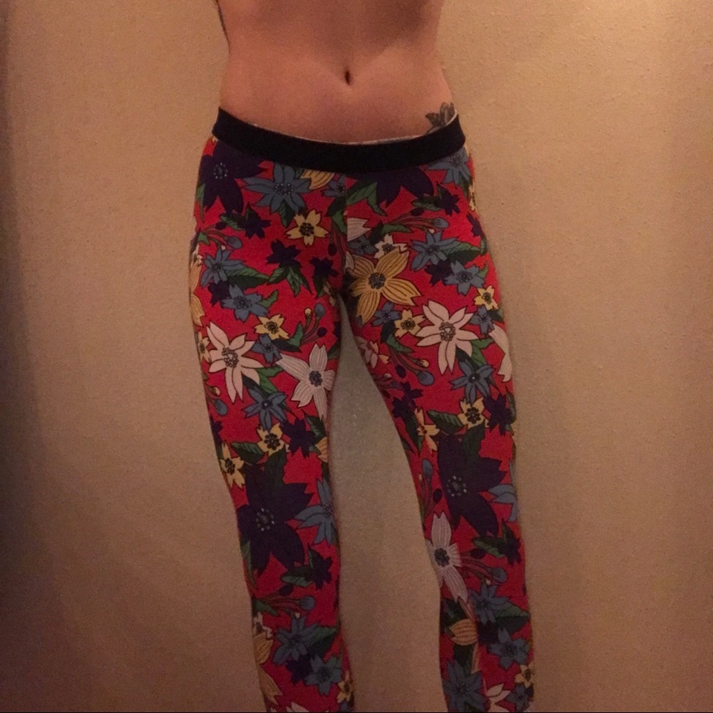 Floral Nike Leg A See Leggings