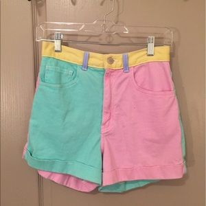 American Apparel - Color Block High Waist - 28/29