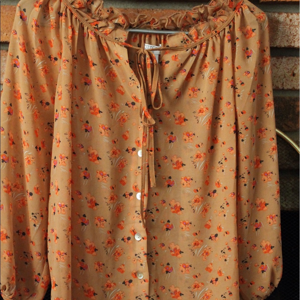 Floral blouse