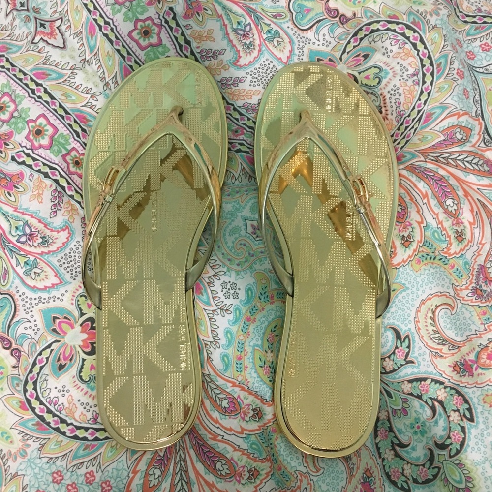 Michael Kors flip flops