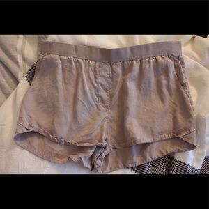 BCBG MAXAZRIA TAN SHORTS