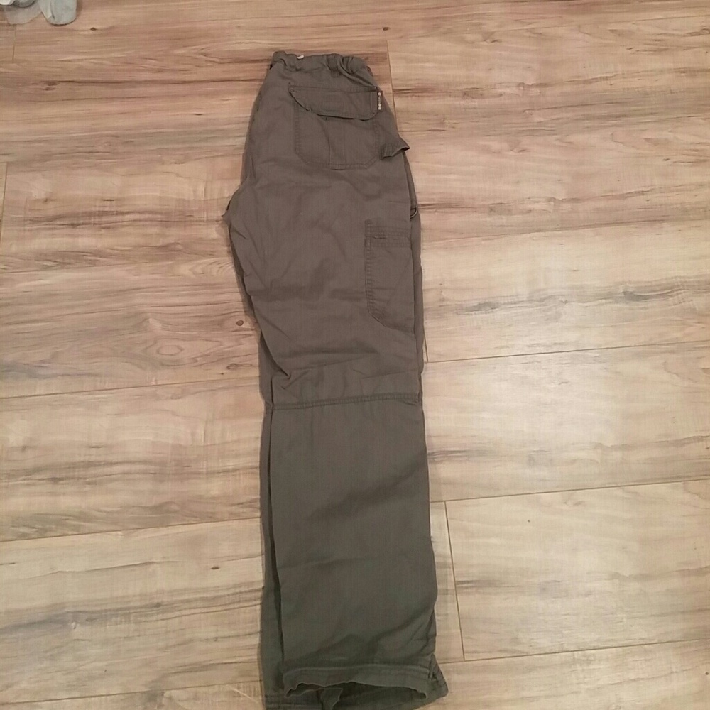 Koi cargo style scrub pants
